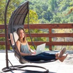 Outdoor Swinging Lounge Chair