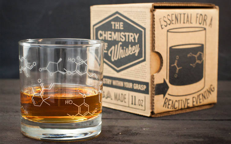 Whiskey Chemistry Lowball Glass