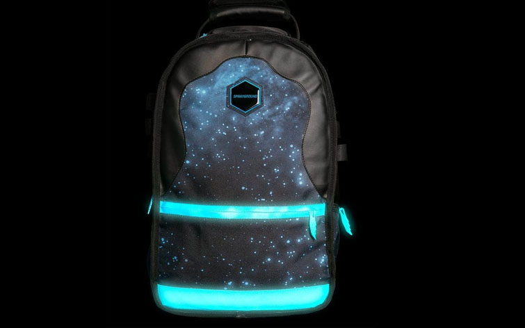 Glow in the dark backpack by sprayground