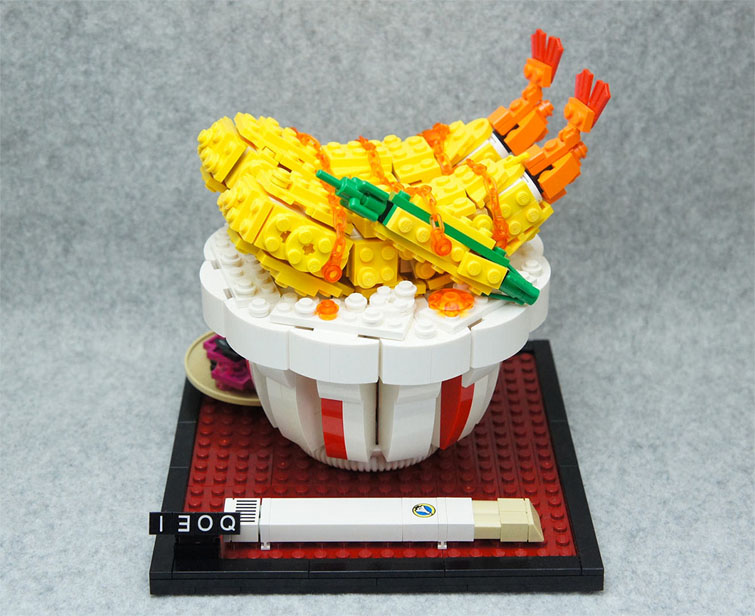 Lego Bricks Tempura Tary Japanese Artist