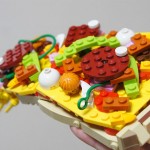 Lego Pizza Bricks Tary Japanese Artist