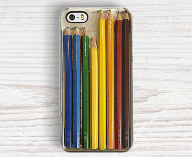Colored Pencils iPhone Case