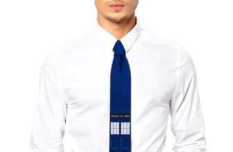 Doctor Who Tardis Necktie