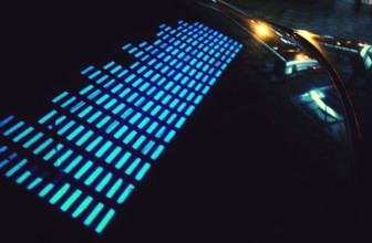 LED Sound Activated Equalizer Stickers