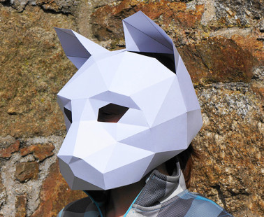 Paper Cat Mask